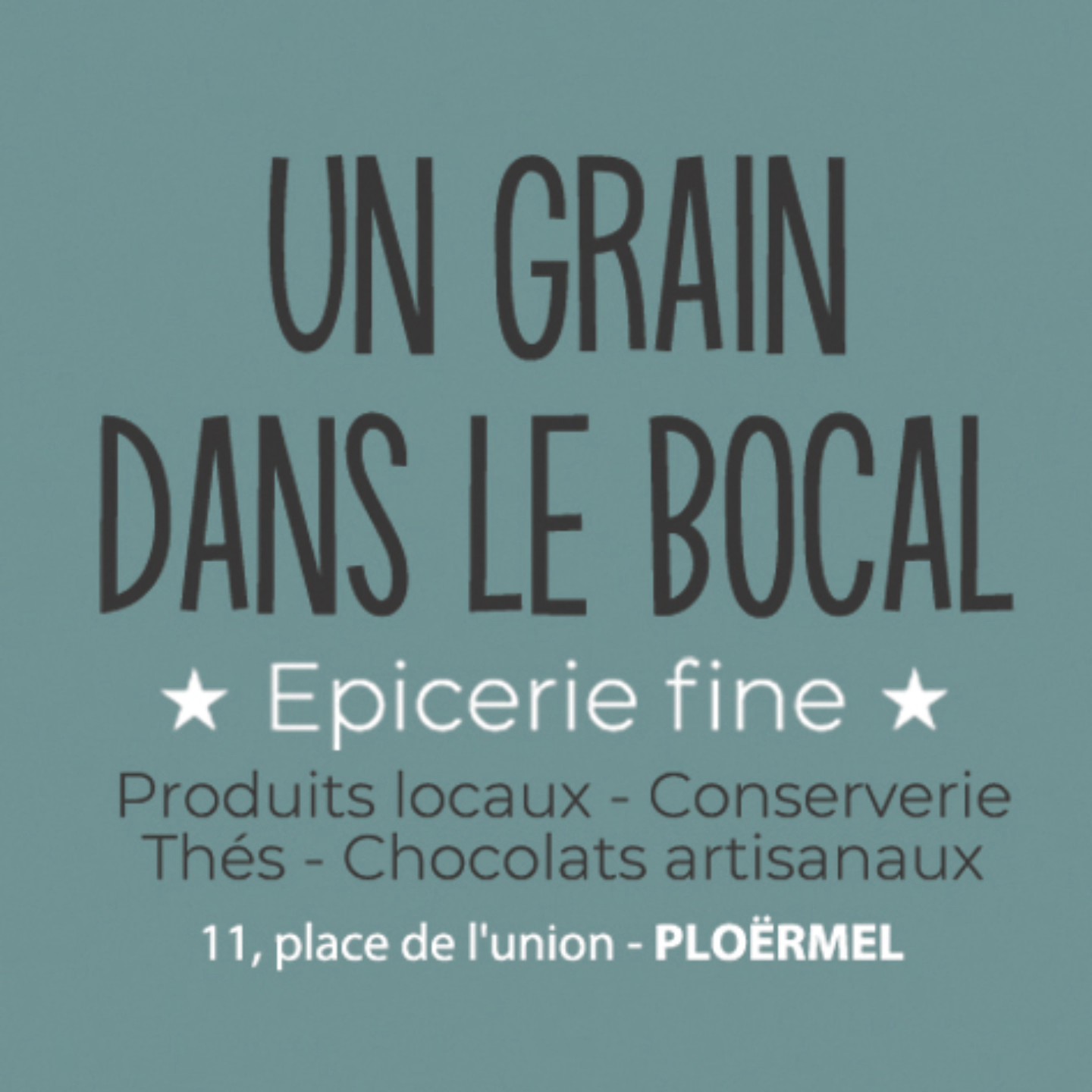 Logo du partenaire épicerie "Un Grain Dans Le Bocal"